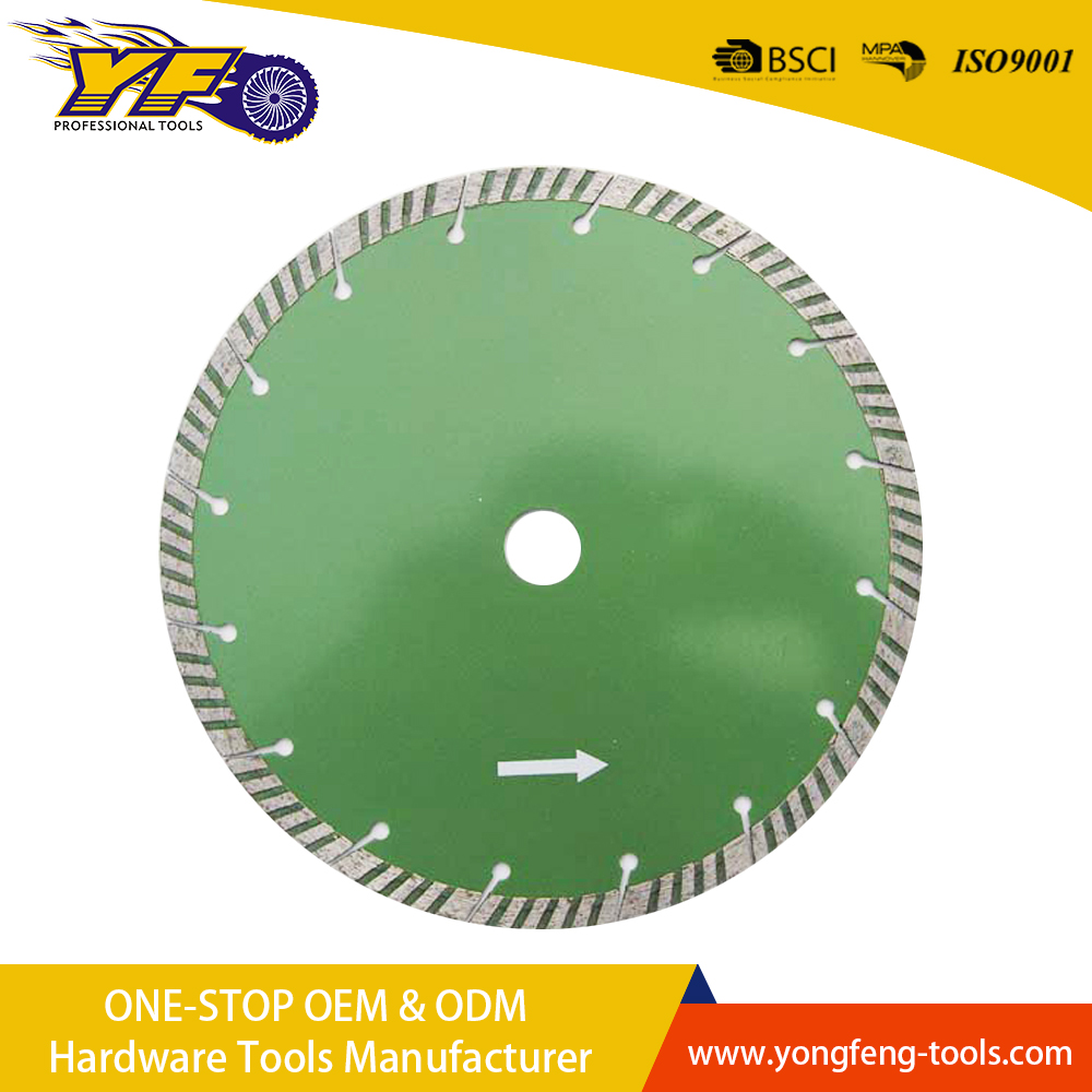 Granite tubro segment saw blade