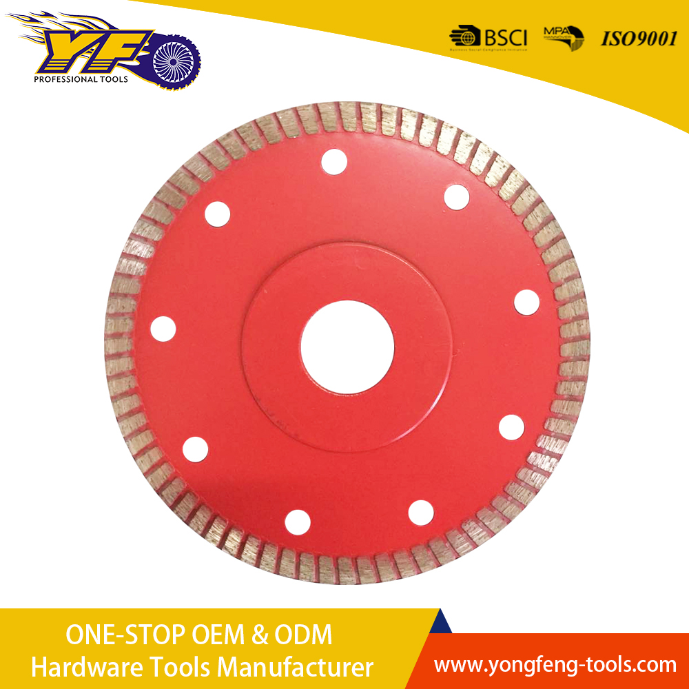 Super thin turo saw blade with flange