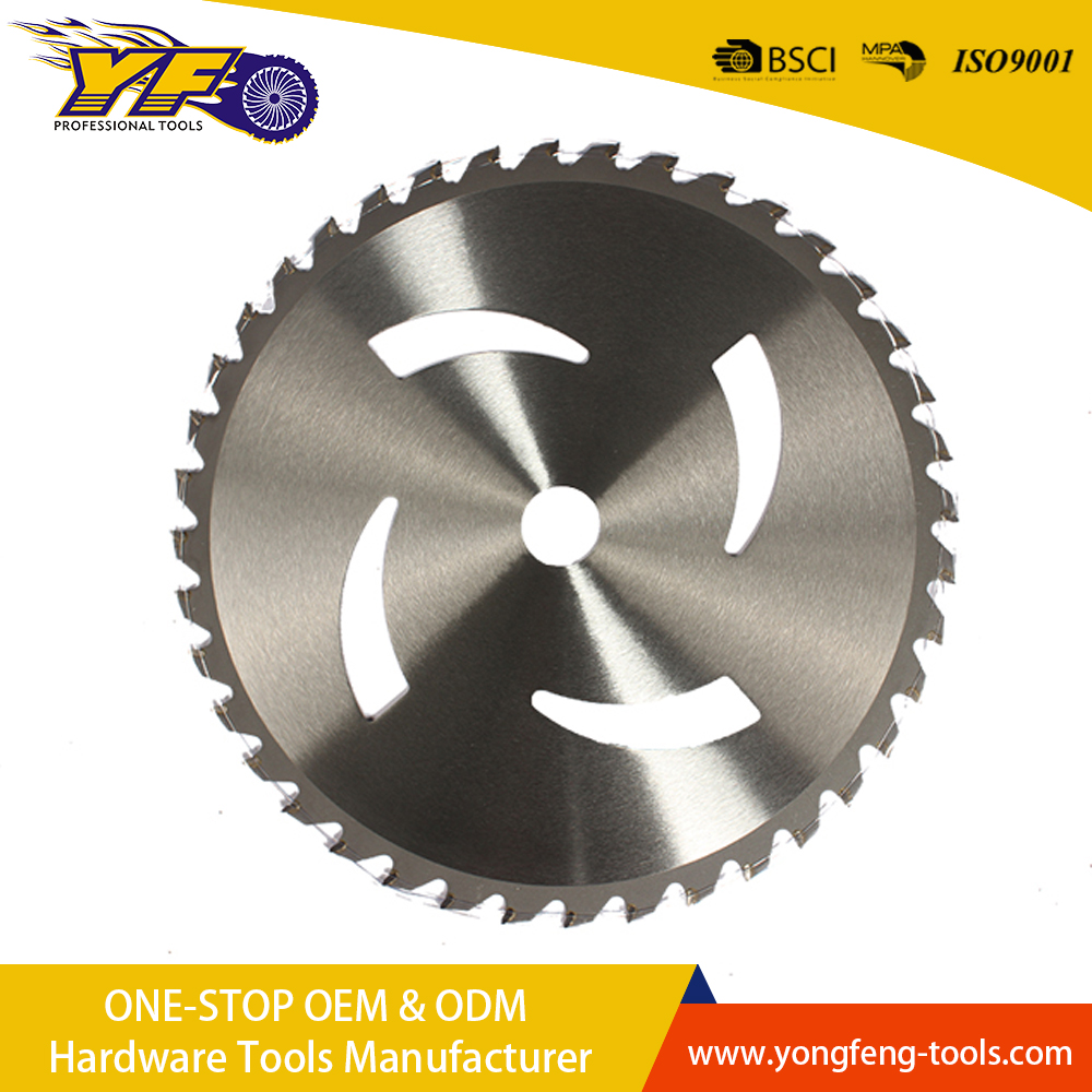 Grass brush circualr saw blade