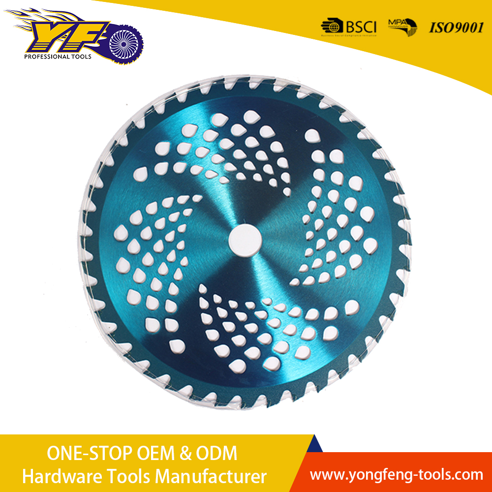 Grass brush circualr saw blade