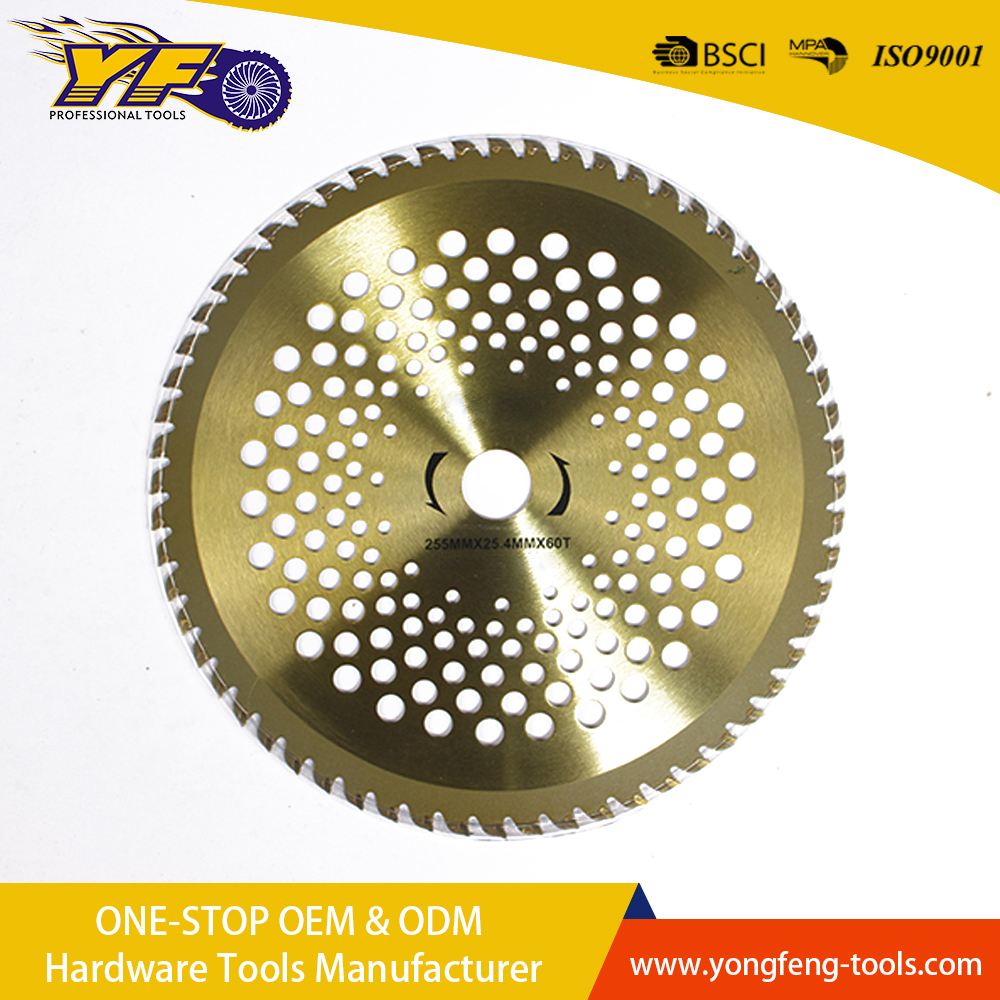 Grass brush circualr saw blade